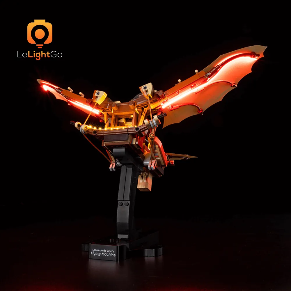 LeLightGo LED kit for LEGO 10363 with micro-LEDs