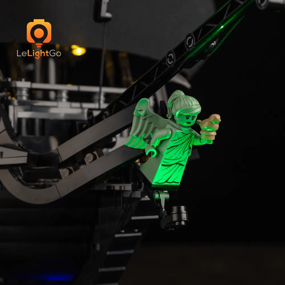 LeLightGo lighting on LEGO 10365 Black Pearl