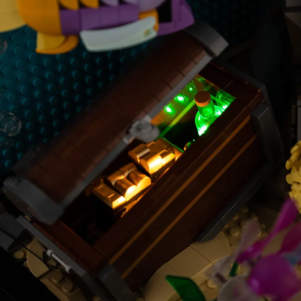 Game of Bricks light kit with remote for LEGO Aquarium 10366