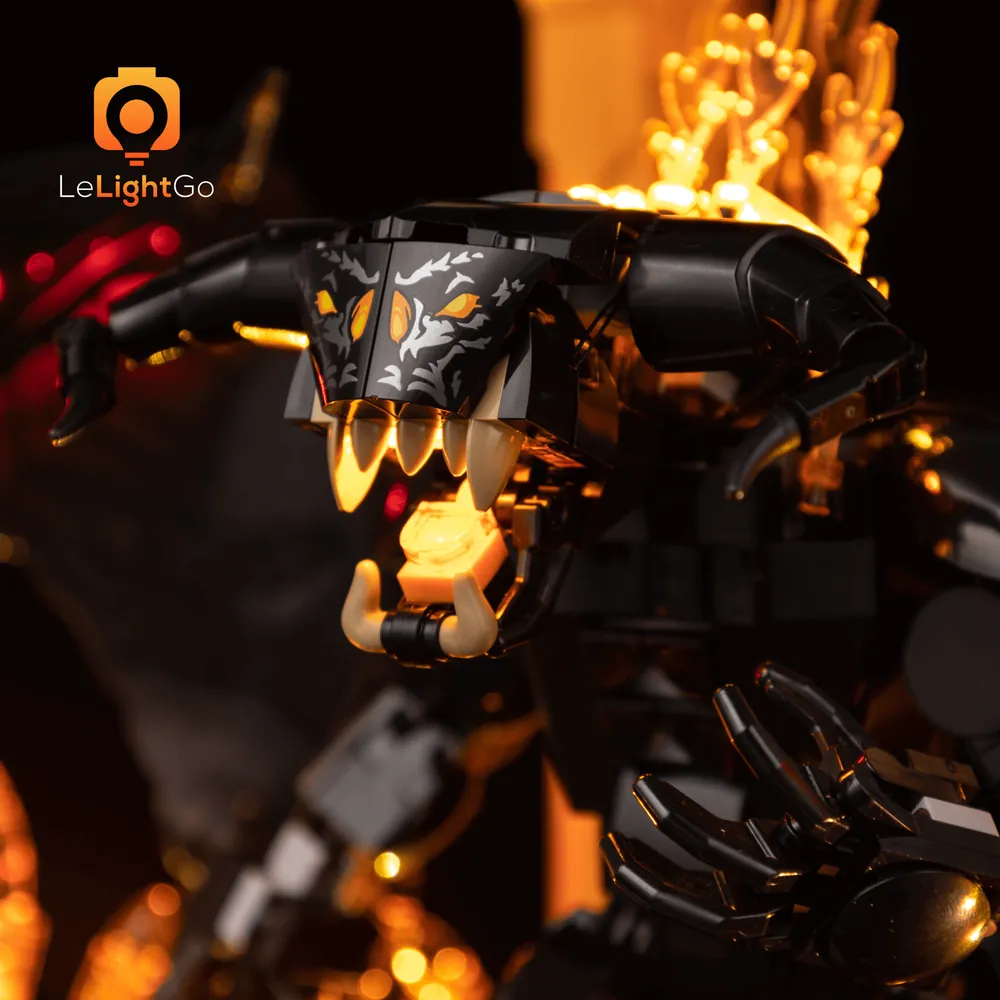 LeLightGo micro-LEDs on Balrog Book Nook