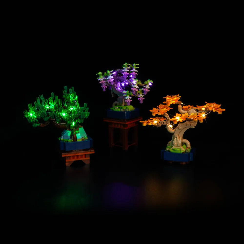 BrickBling Light Kit for LEGO The Botanical Collection Mini Bonsai Trees 10373