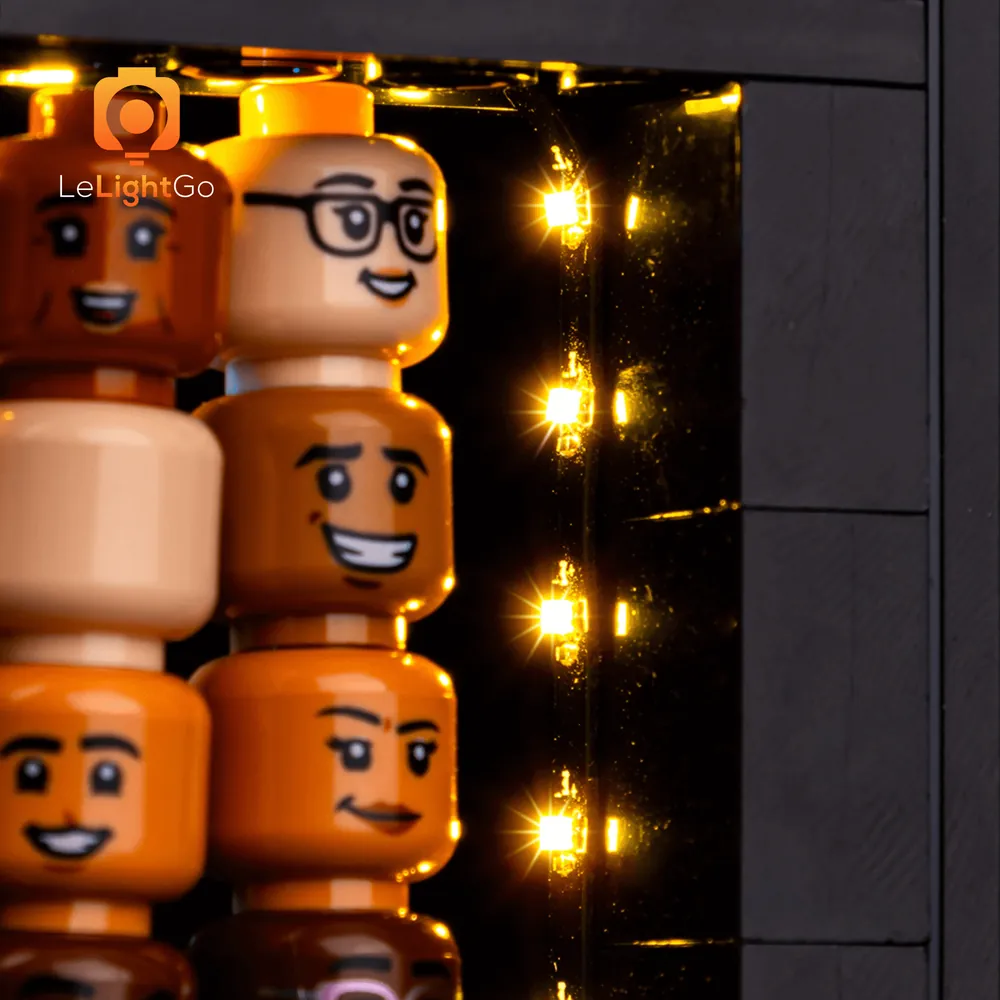 LeLightGo micro-LED wiring on LEGO Over the Moon rocket