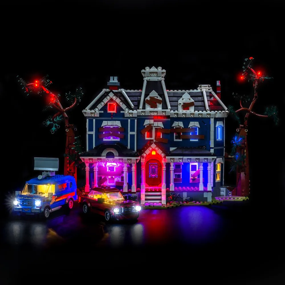 BrickBling LED kit for LEGO Creel House with modular micro-LEDs