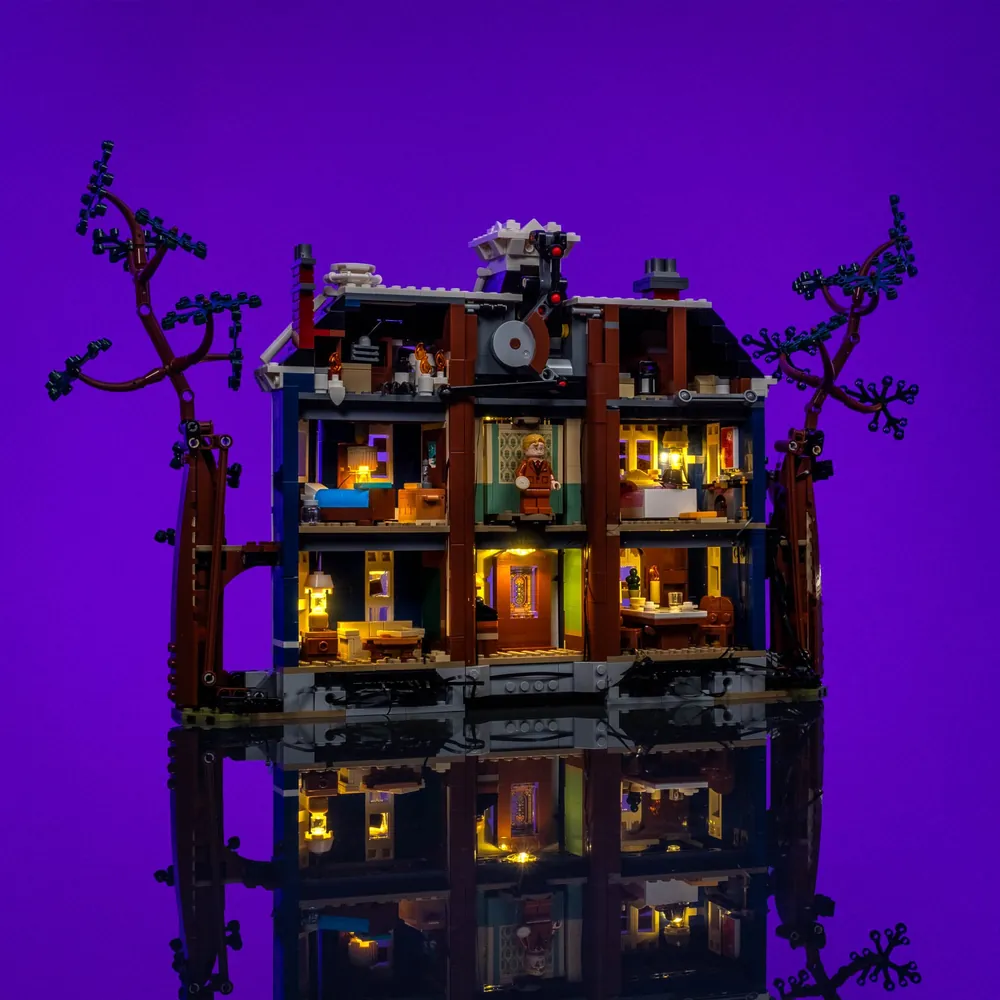 LightMyBricks professional installation for Creel House