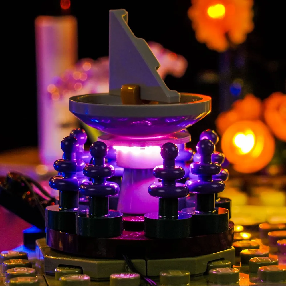 BrickBling remote control option for LEGO Autumn Cottage Garden lighting
