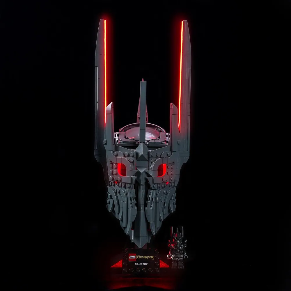 BrickBling LED kit for LEGO Sauron's Helmet 11373 with modular micro-LEDs