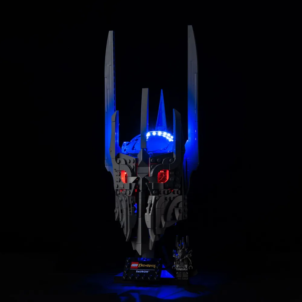 Game of Bricks LED kit for LEGO Sauron's Helmet 11373 with expansion boards