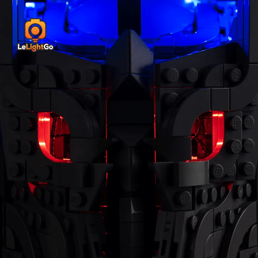 LeLightGo standard edition for LEGO Sauron's Helmet