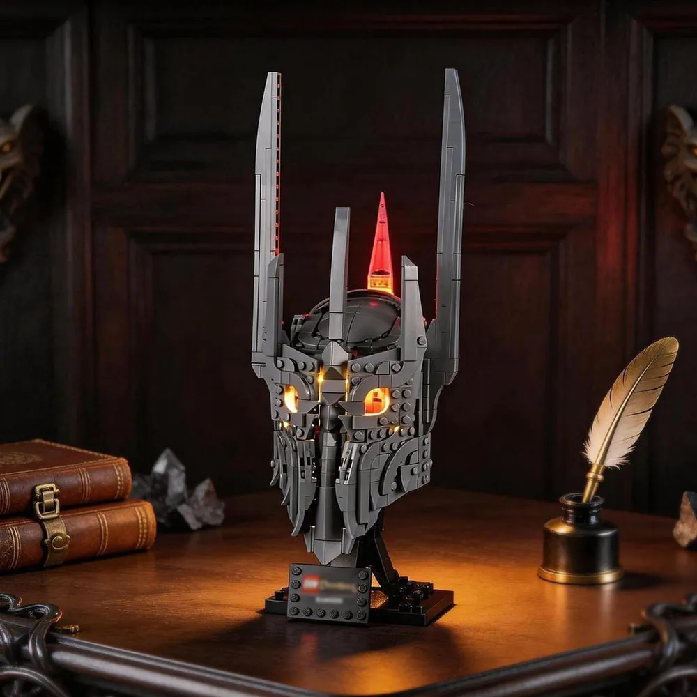 Lightailing LED kit for LEGO Sauron's Helmet 11373 with pre-soldered harness