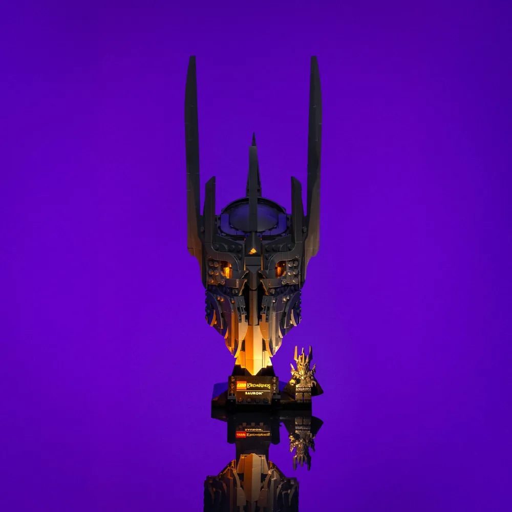 LightMyBricks LED kit for LEGO Sauron's Helmet 11373 premium