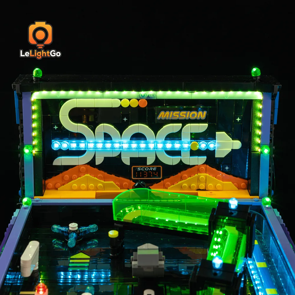 LeLightGo sound variant lighting the pinball machine