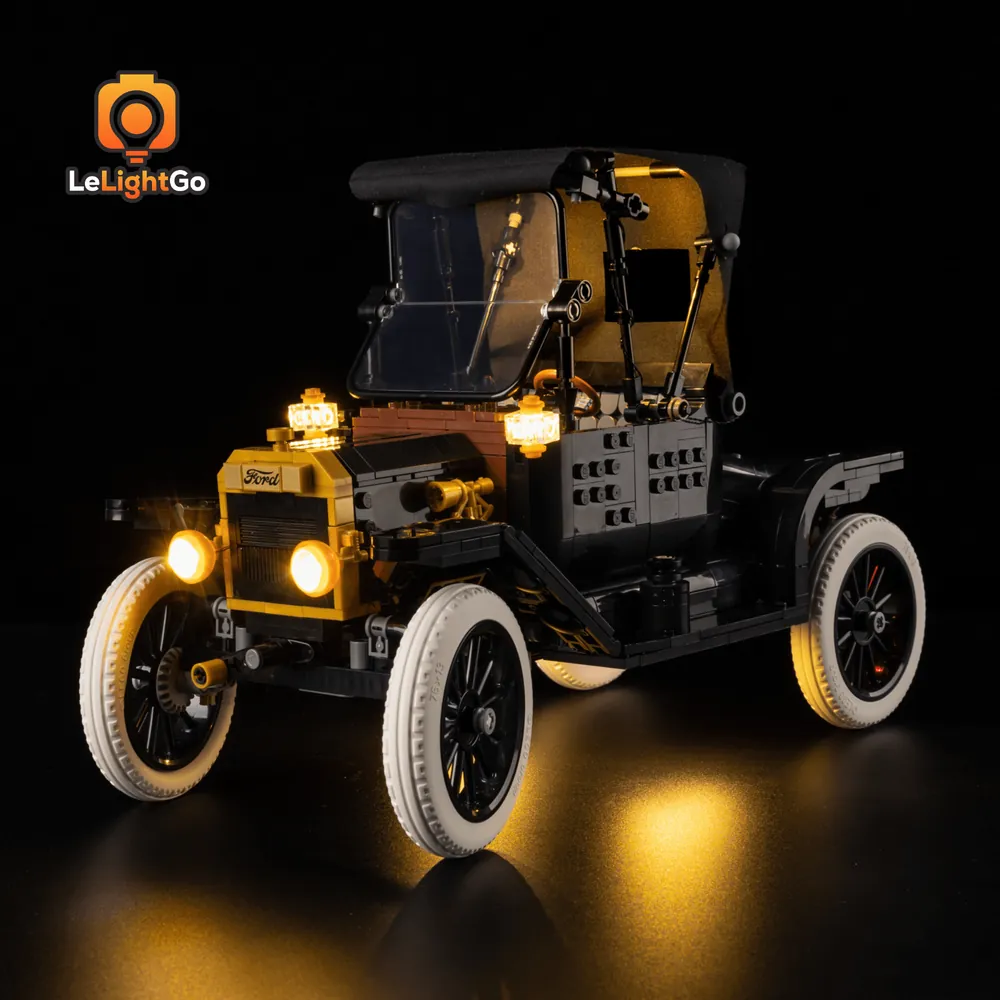 LeLightGo LED kit for LEGO Model T grille and running board