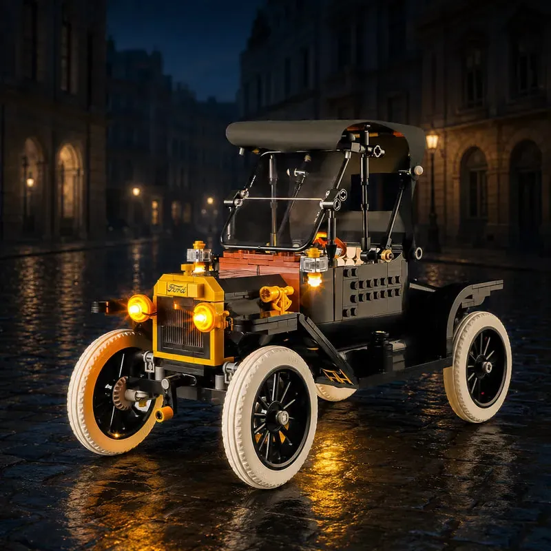 Lightailing LED kit for LEGO Model T headlights and taillights