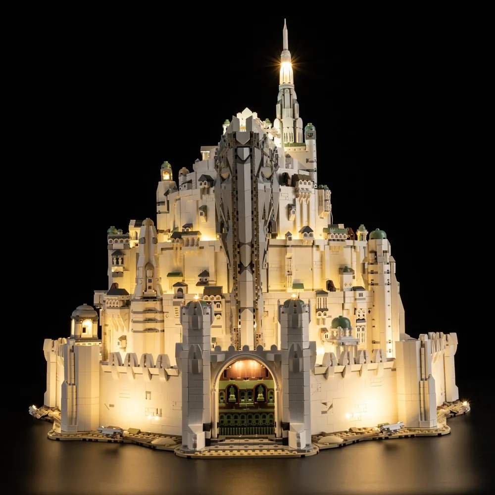Game of Bricks LED kit for LEGO Minas Tirith with expansion boards