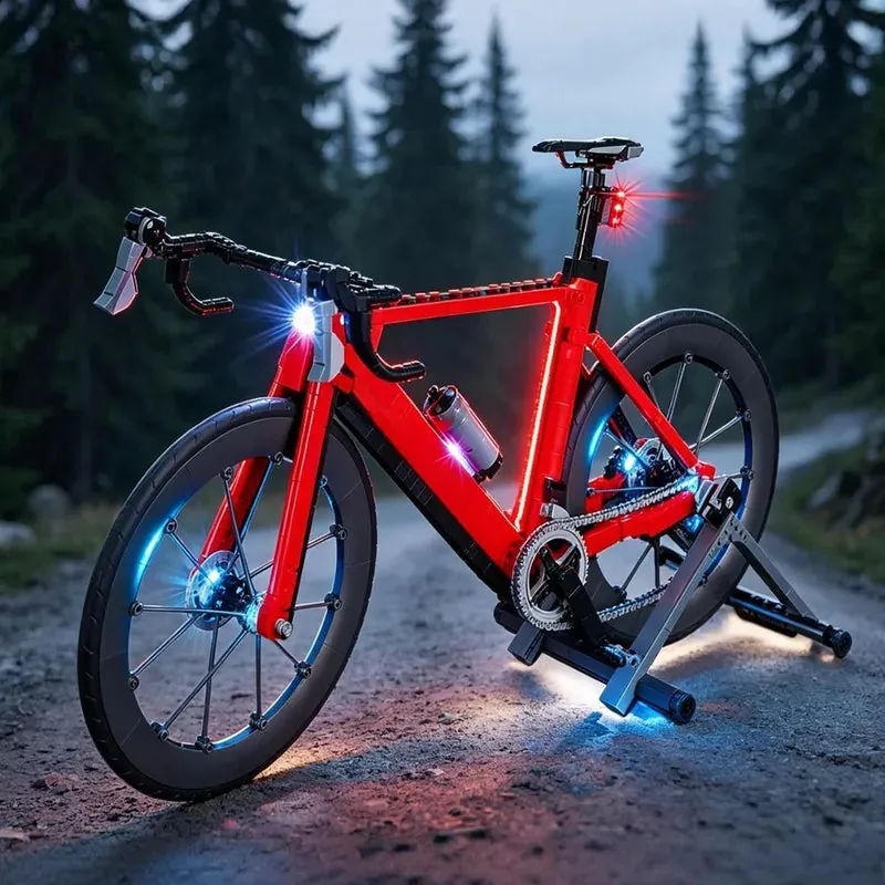 Lightailing LED kit for LEGO Road Bike 11380 with pre-soldered harness