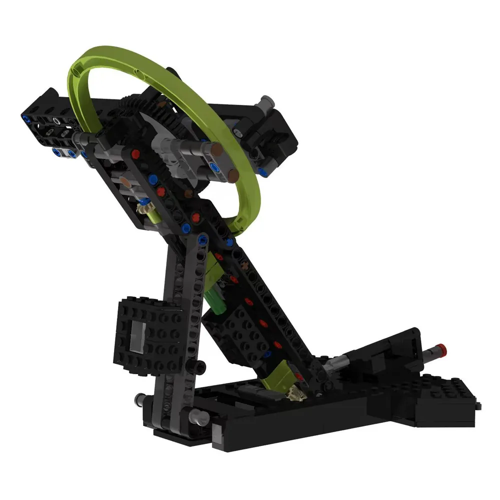 BrickBling micro-LEDs installed on LEGO Hail Mary engine section