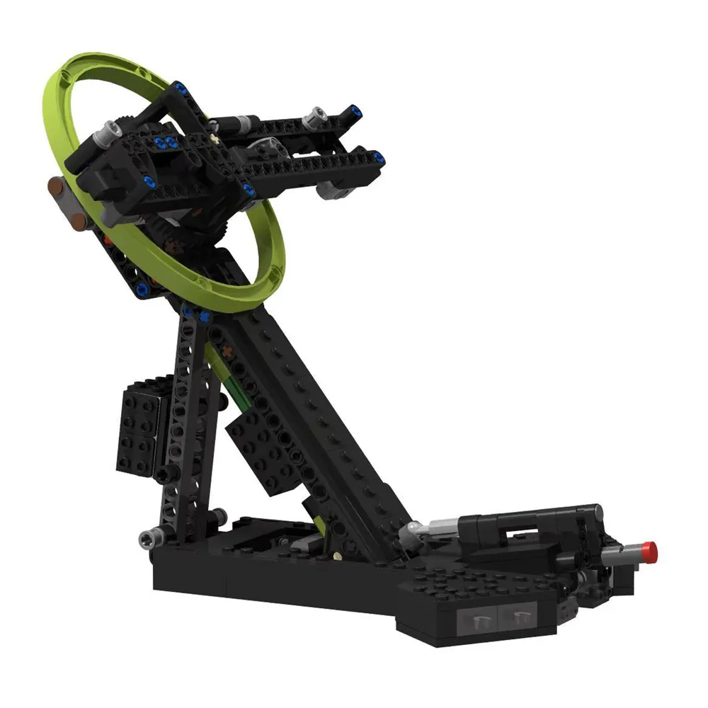 BrickBling kit with light on LEGO Project Hail Mary display stand