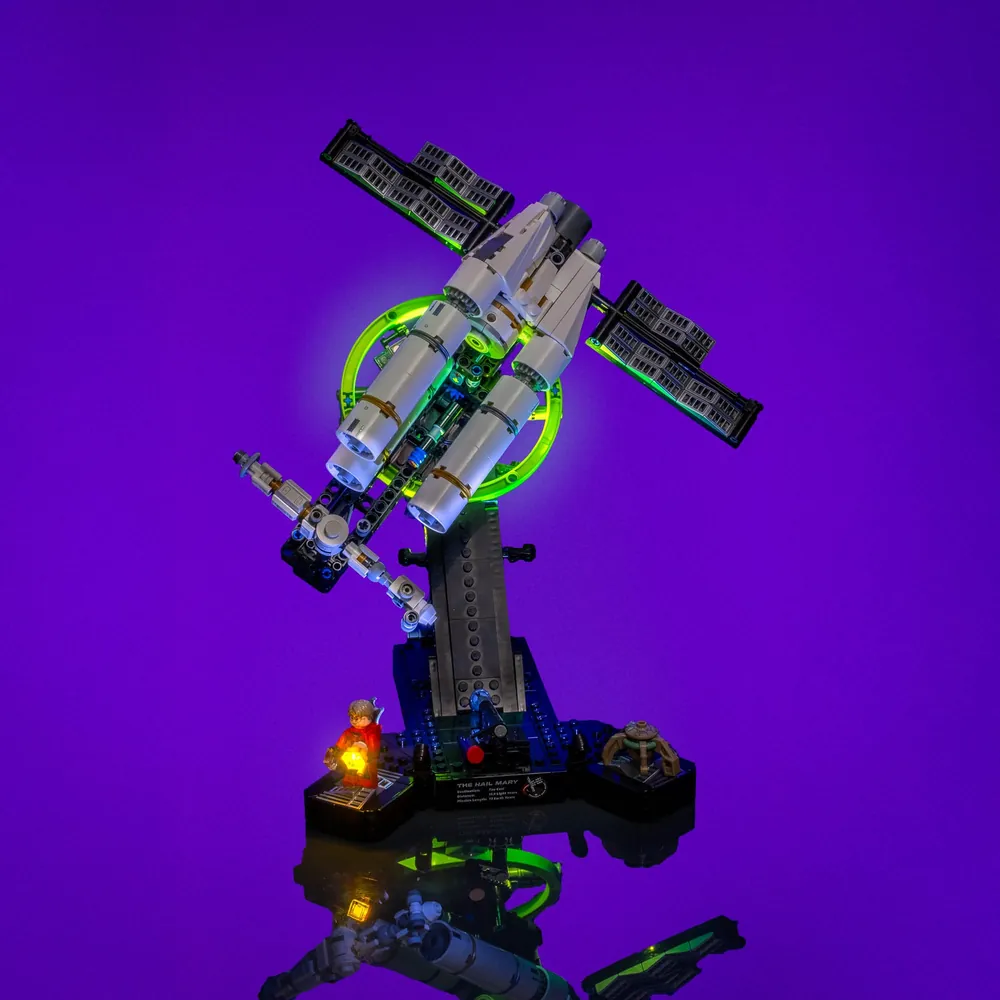 LightMyBricks LED kit for LEGO Project Hail Mary premium look