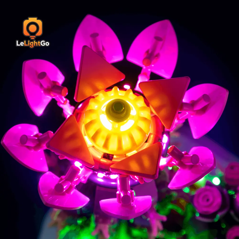 LeLightGo micro-LEDs on cactus leaves