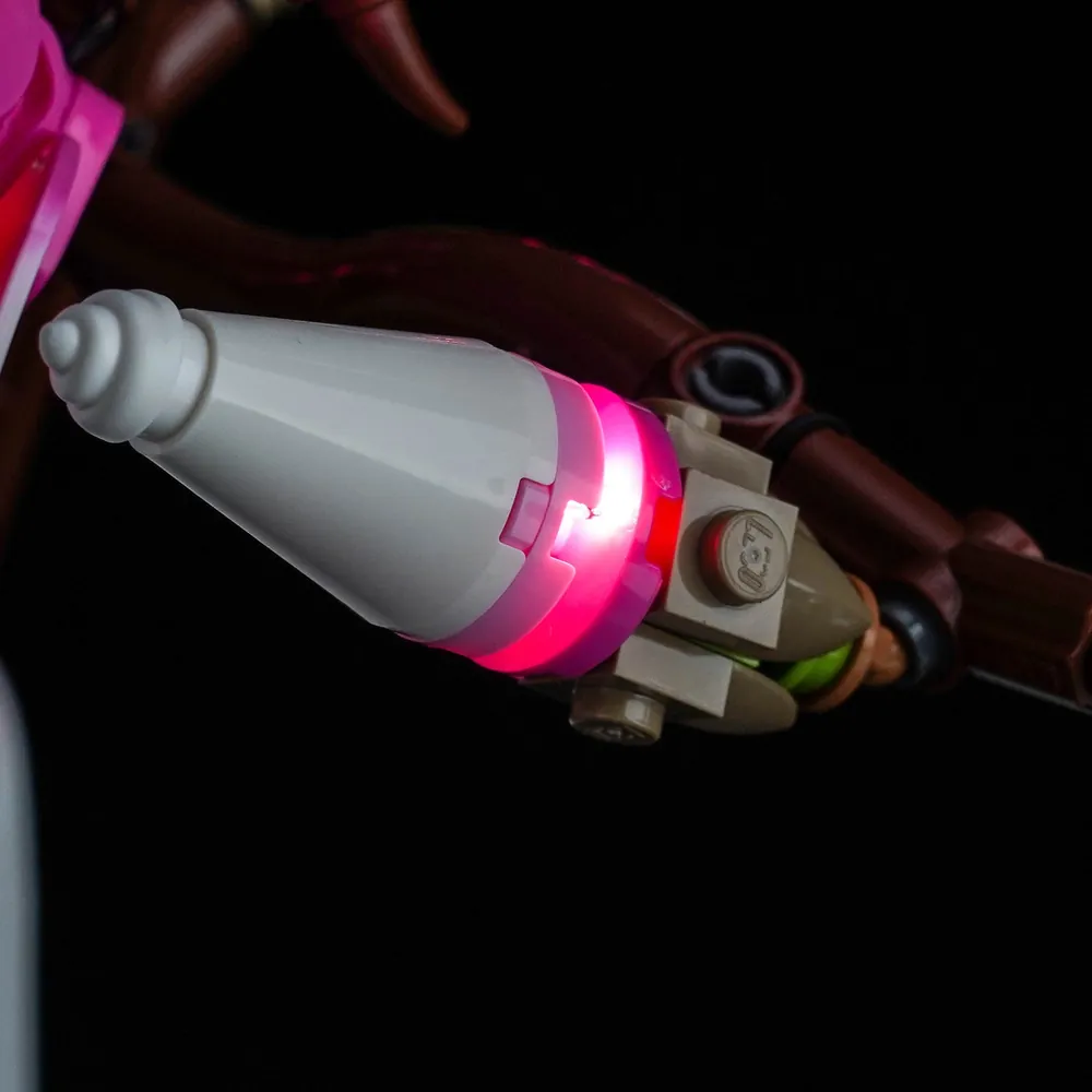 BrickBling light kit installation on Magnolia Branches