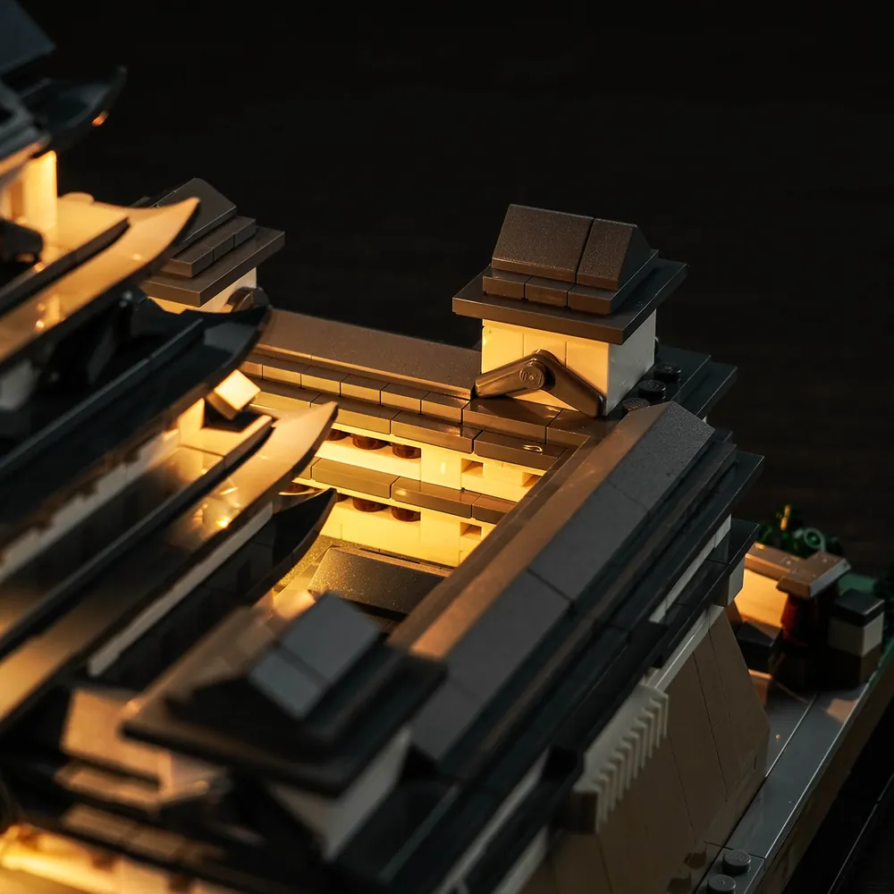 BrickBling remote control version for LEGO Himeji Castle 21060