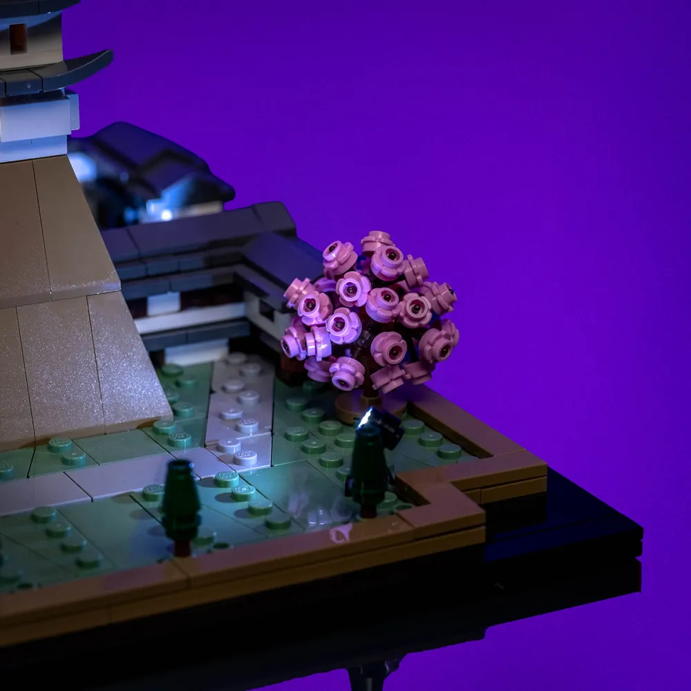 LightMyBricks standard edition for Himeji Castle 21060