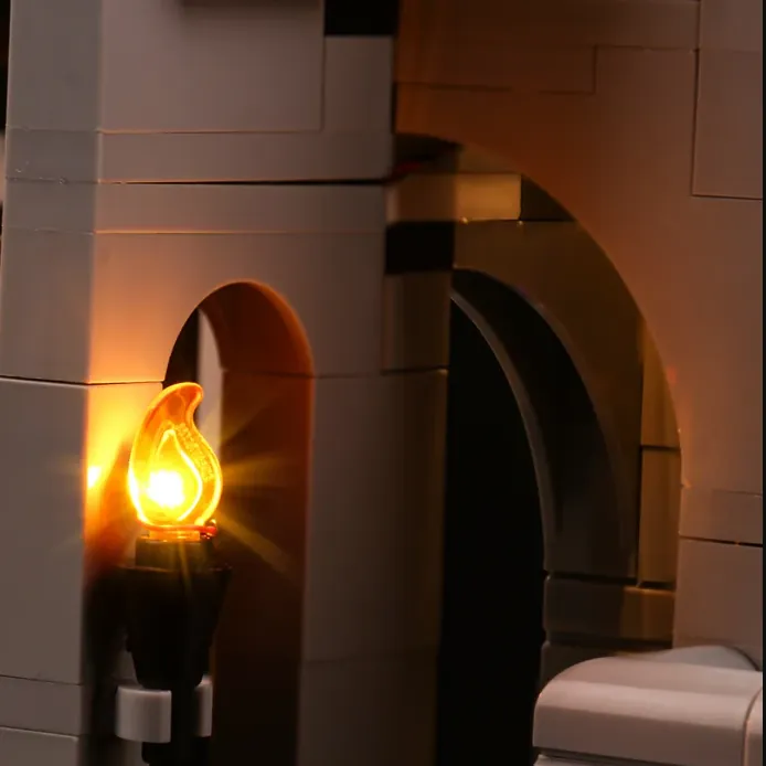 BrickBling LED kit for LEGO Notre-Dame de Paris 21061, rose window glow