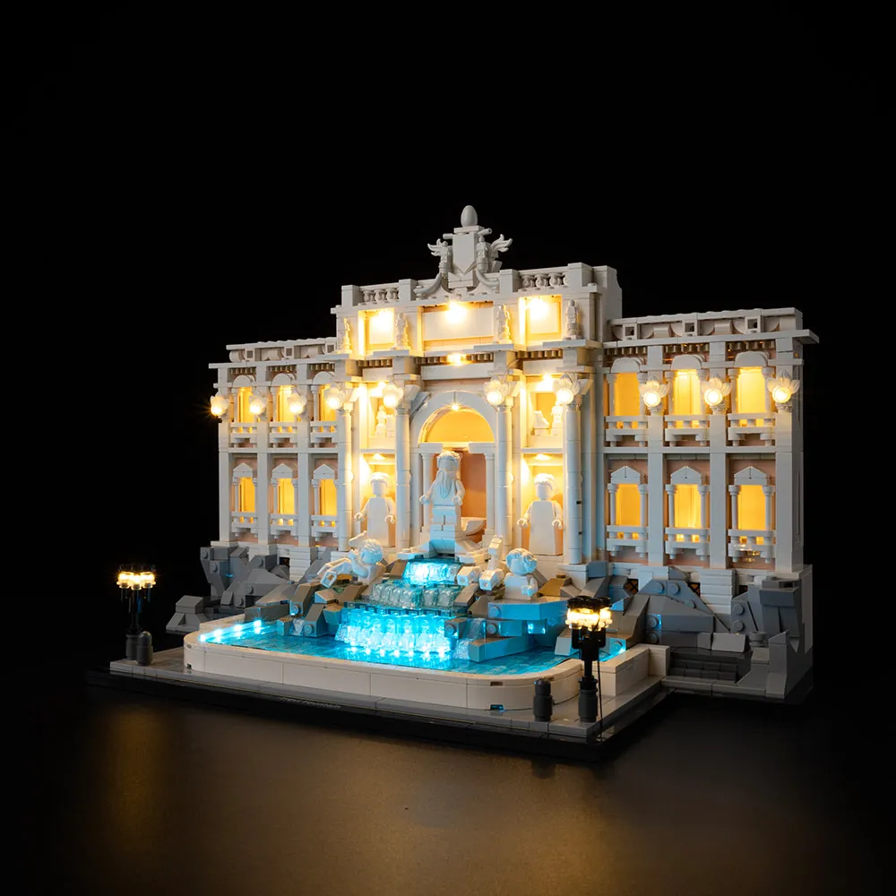 Game of Bricks modular expansion board kit for LEGO Trevi Fountain 21062