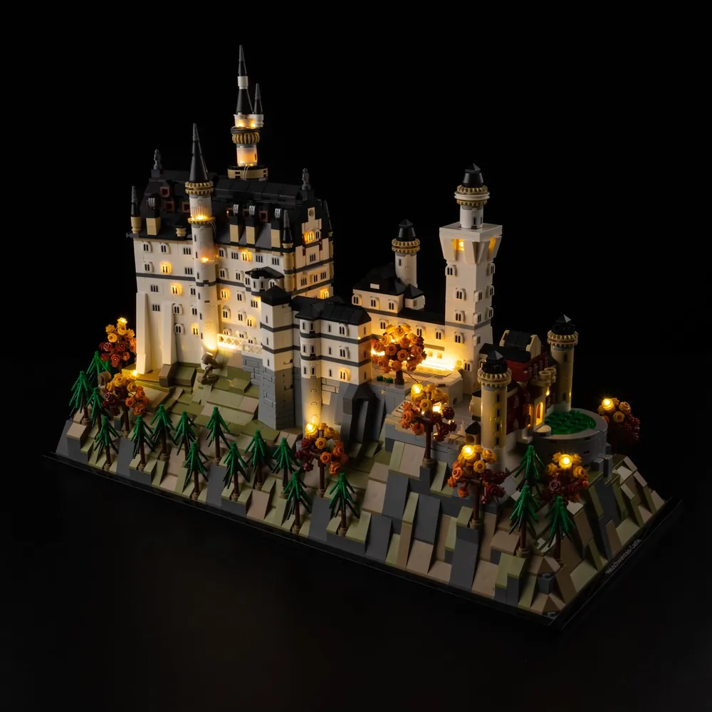 Game of Bricks LED kit for LEGO Neuschwanstein Castle 21063