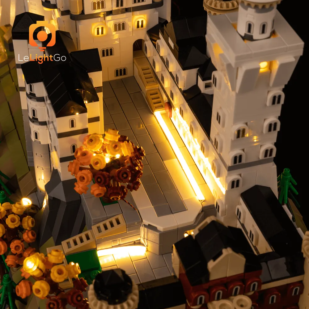 Touch control option for LeLightGo castle lights