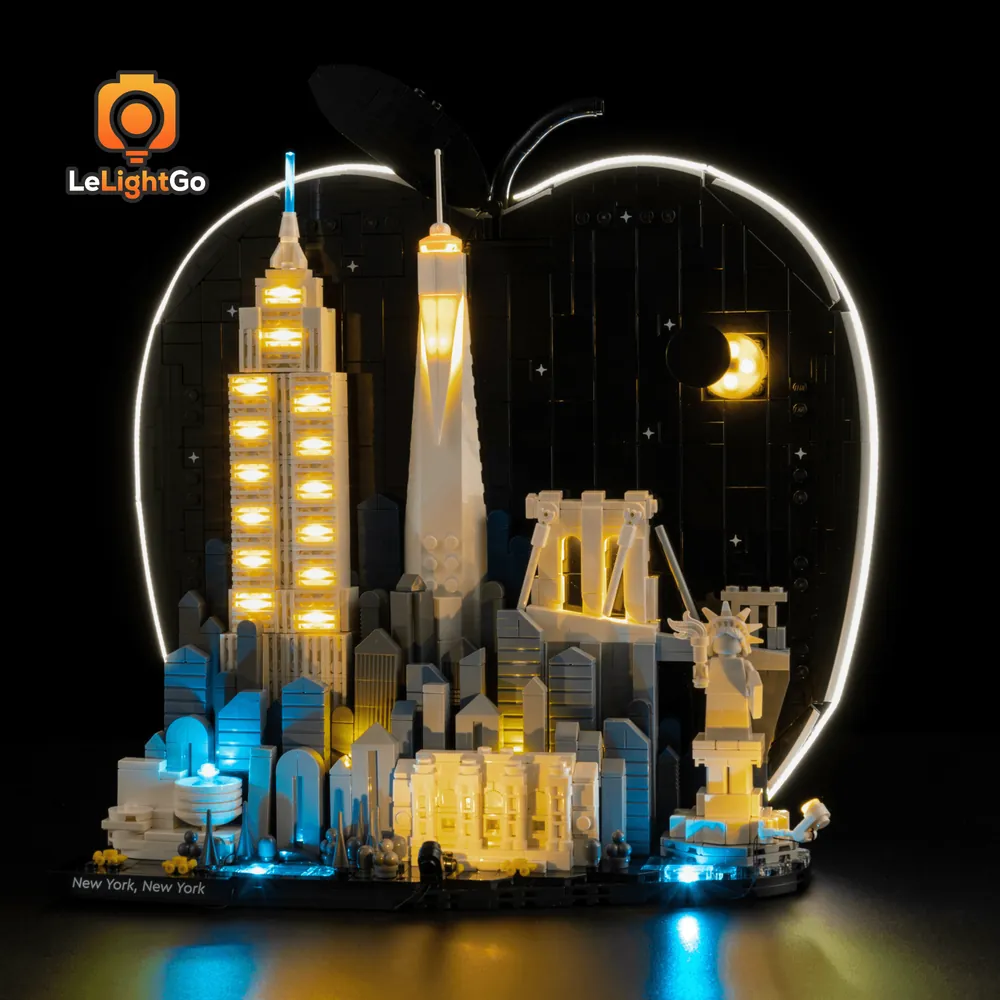 LeLightGo LED kit for LEGO 21066 with touch and remote variants