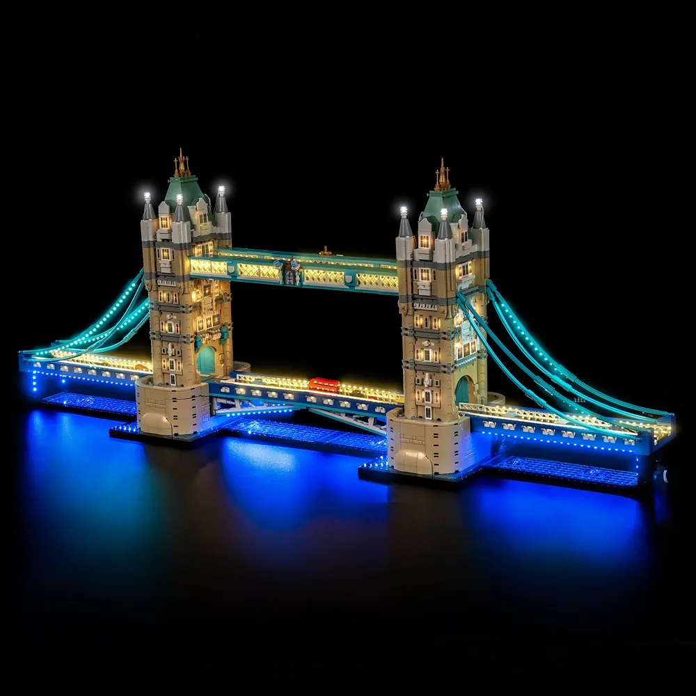 BrickBling LED kit for LEGO Tower Bridge 21067 with remote control option