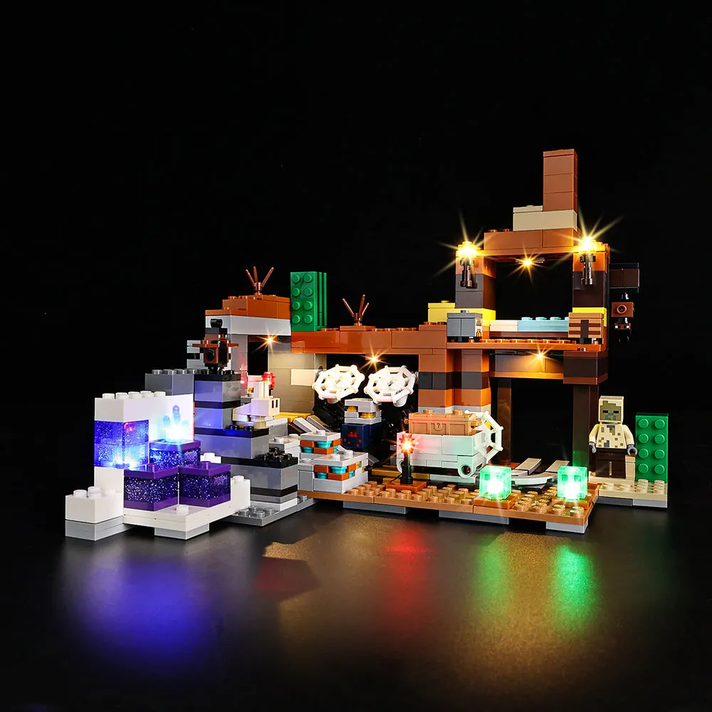 Game of Bricks LED kit for LEGO Minecraft 21263 with expansion boards