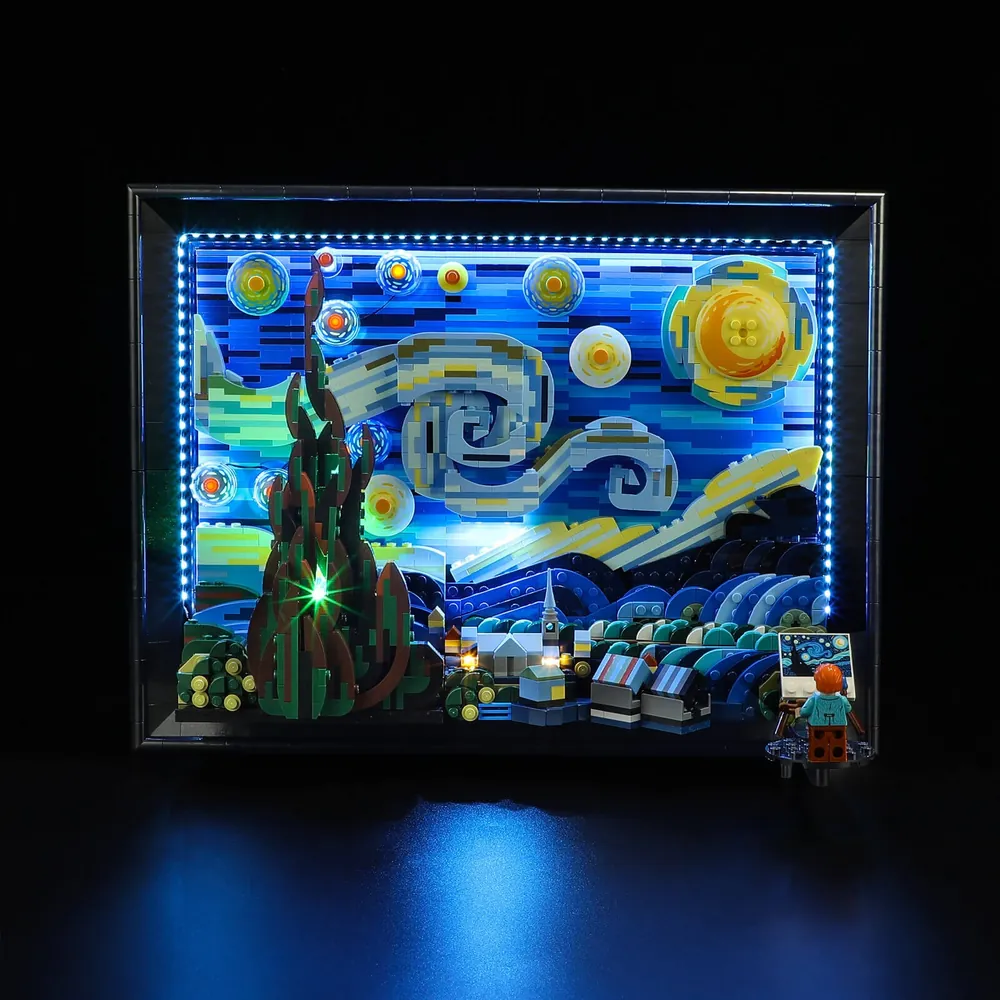 Lightailing LED kit for LEGO Starry Night with integrated harness