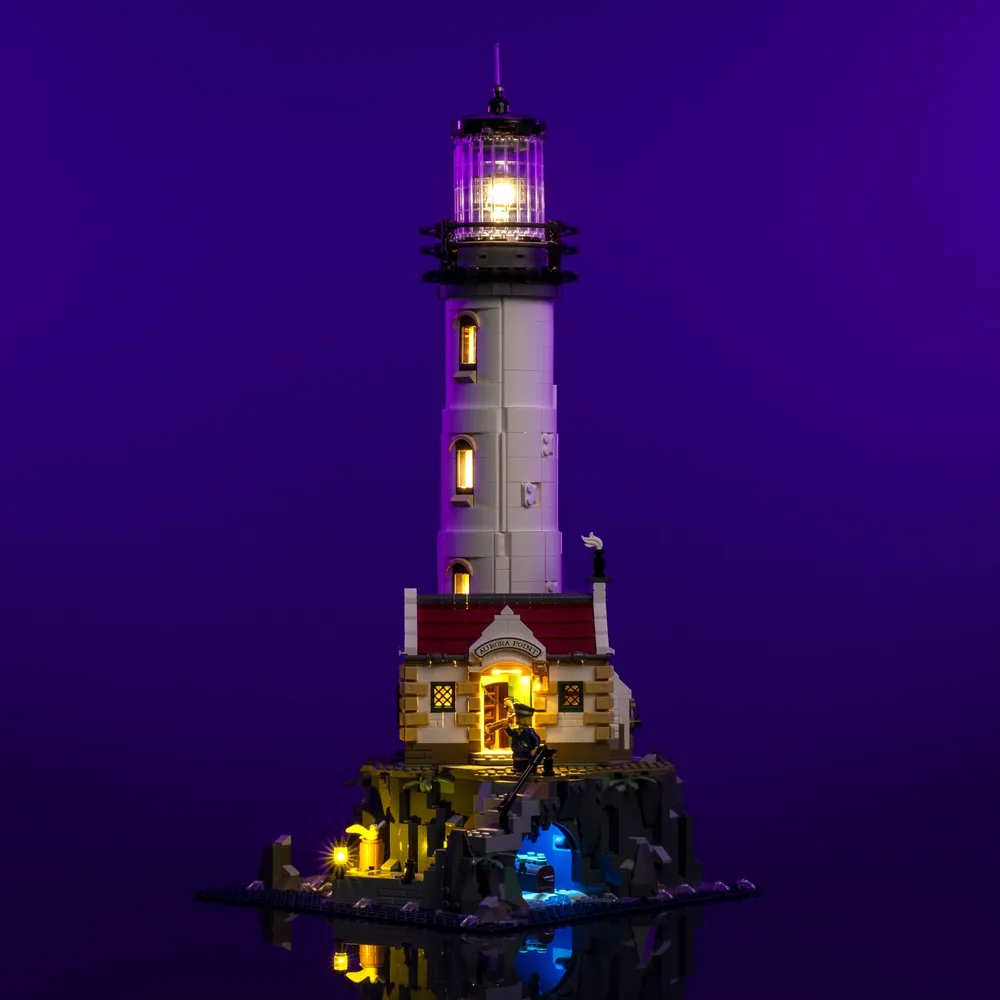 LightMyBricks LED kit for LEGO Motorised Lighthouse 21335