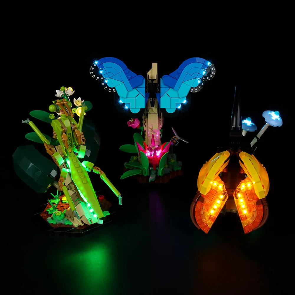 Game of Bricks LED light kit for LEGO Insect Collection 21342 budget option