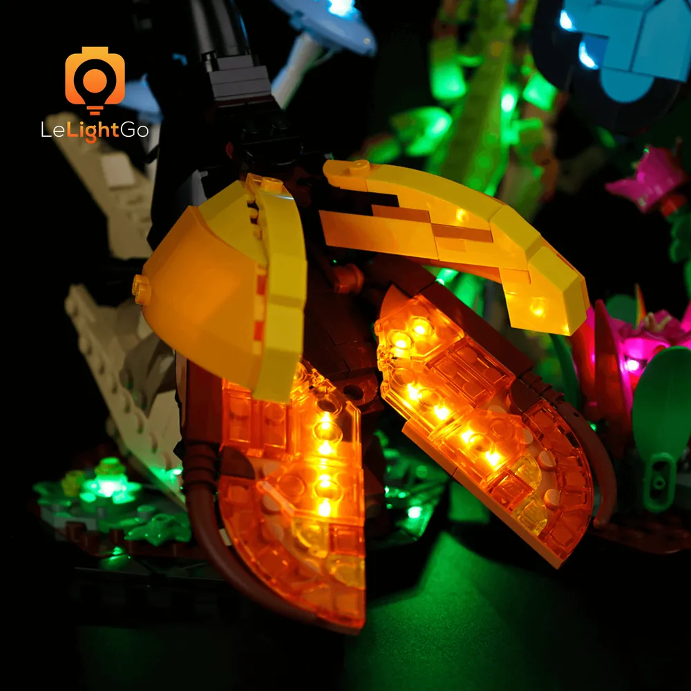 LeLightGo LED kit for LEGO 21342 accent lighting
