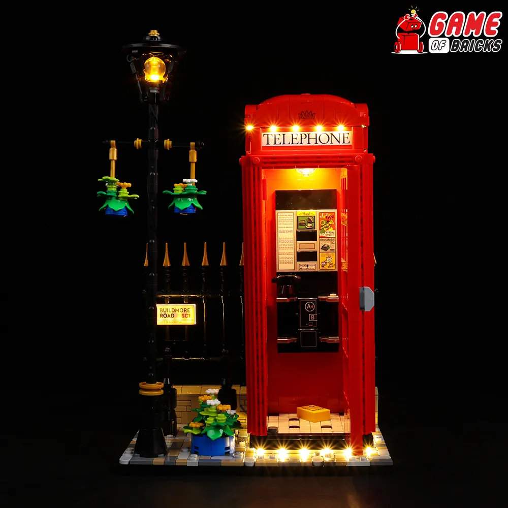 Game of Bricks sound edition LED kit for LEGO 21347