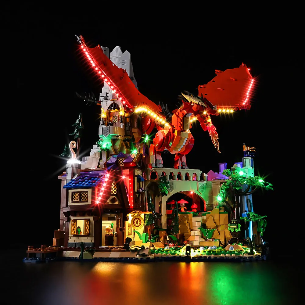 Game of Bricks LED kit for LEGO Dungeons and Dragons 21348 with expansion boards