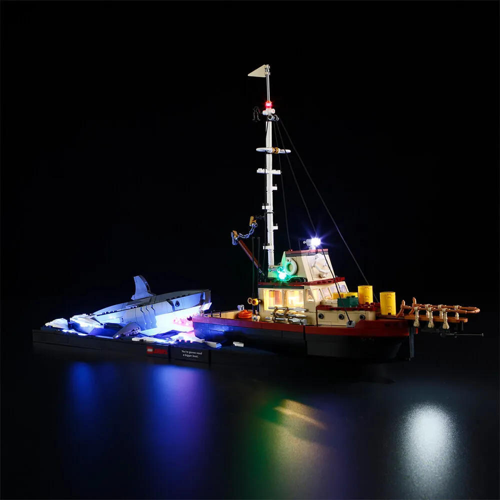 Lightailing pre-soldered LED kit for LEGO Jaws 21350