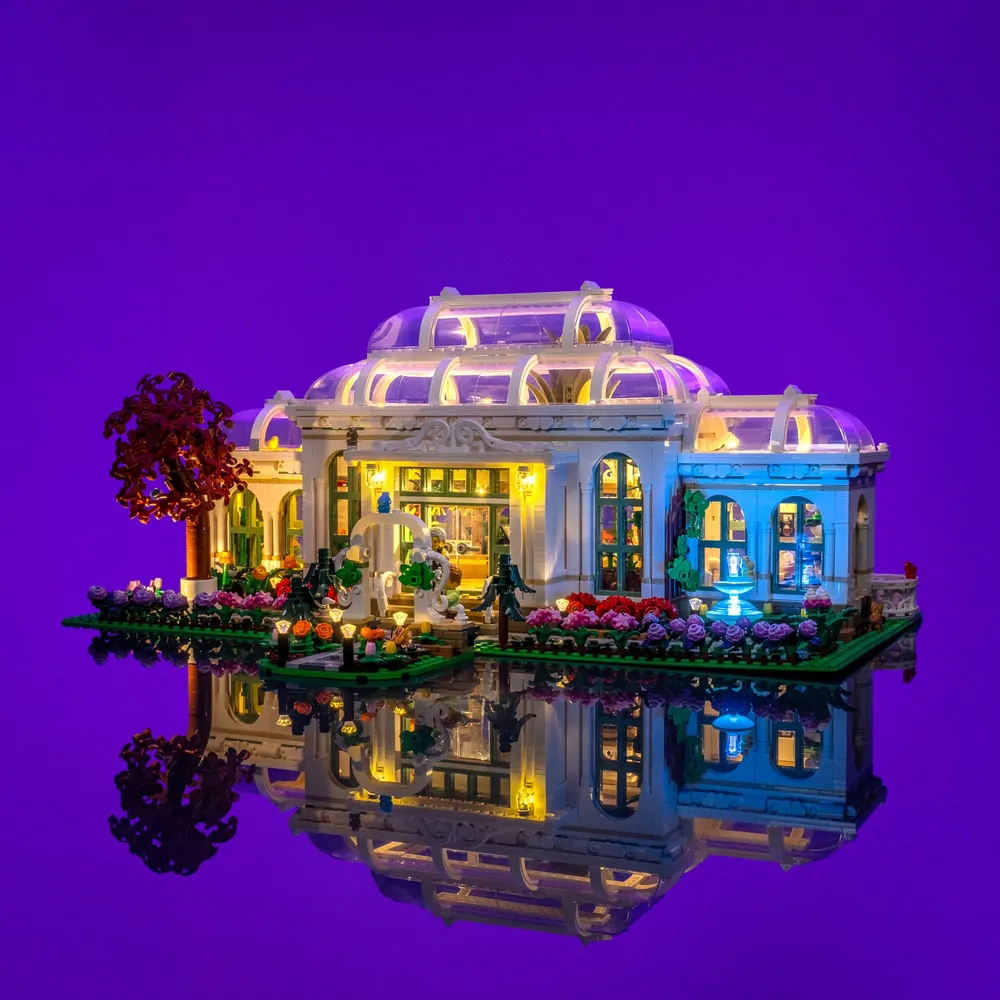 LightMyBricks LED kit for LEGO Botanical Garden 21353 premium lighting
