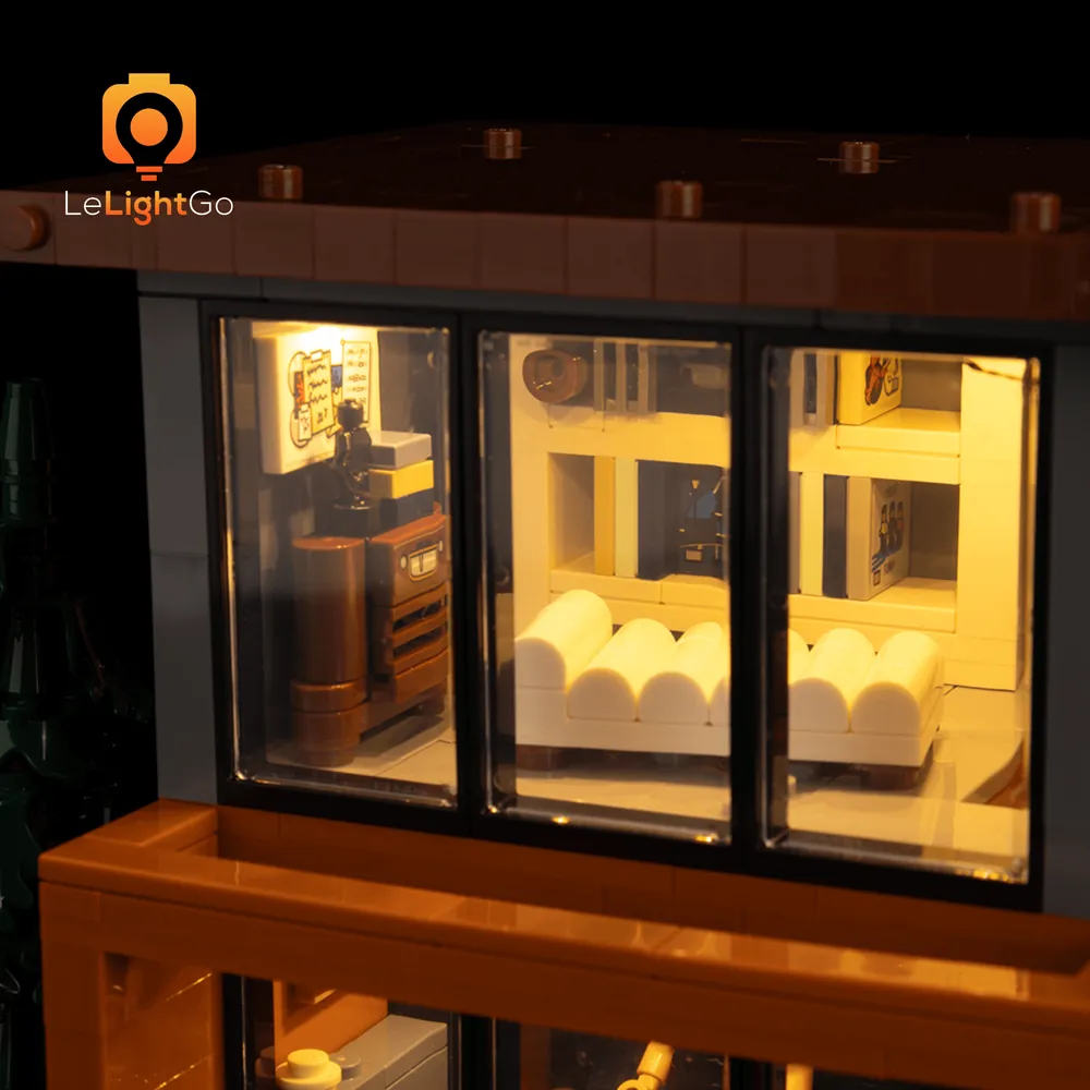 LeLightGo Remote Light Kit for LEGO Twilight The Cullen House 21354