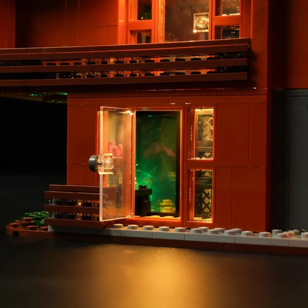 Lightailing Integrated Harness installed in LEGO Twilight Cullen House