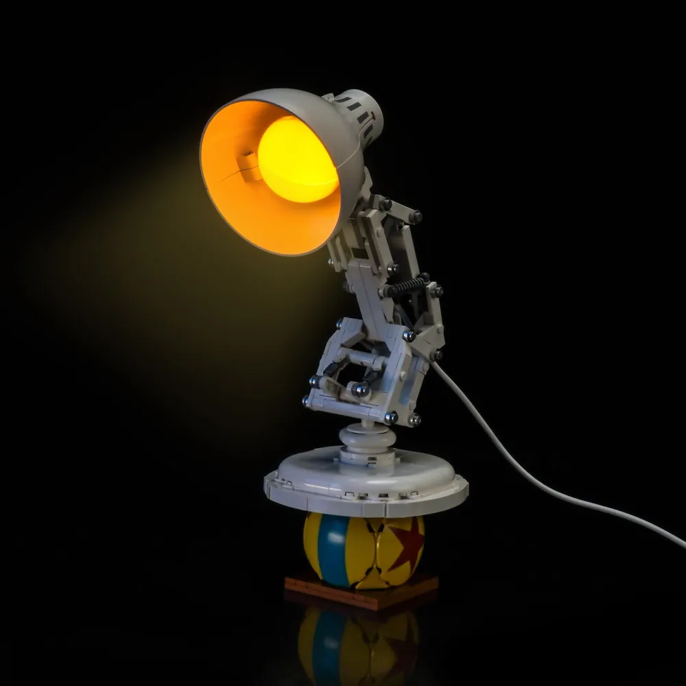 BrickBling touch switch and micro-LED wires for LEGO 21357