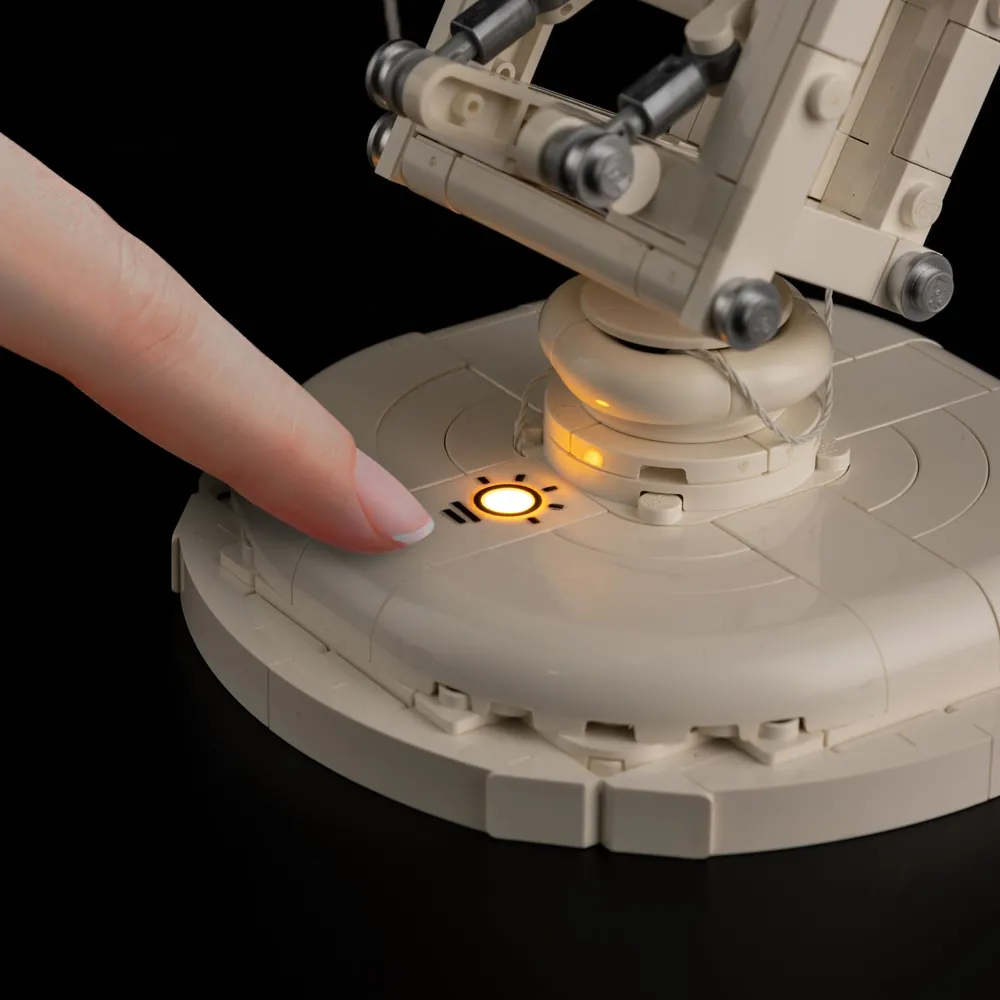 Game of Bricks classic expansion board setup for Luxo Jr.