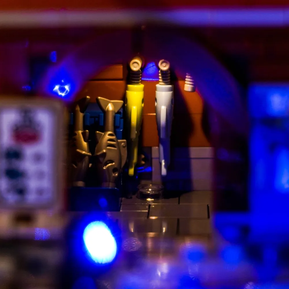LEGO Italian Riviera 21359 with BrickBling remote controlled lights in action