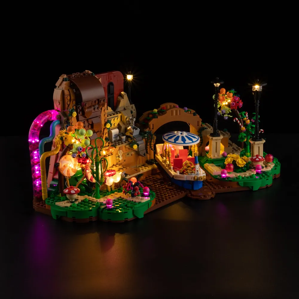 Game of Bricks light kit for LEGO Willy Wonka 21360