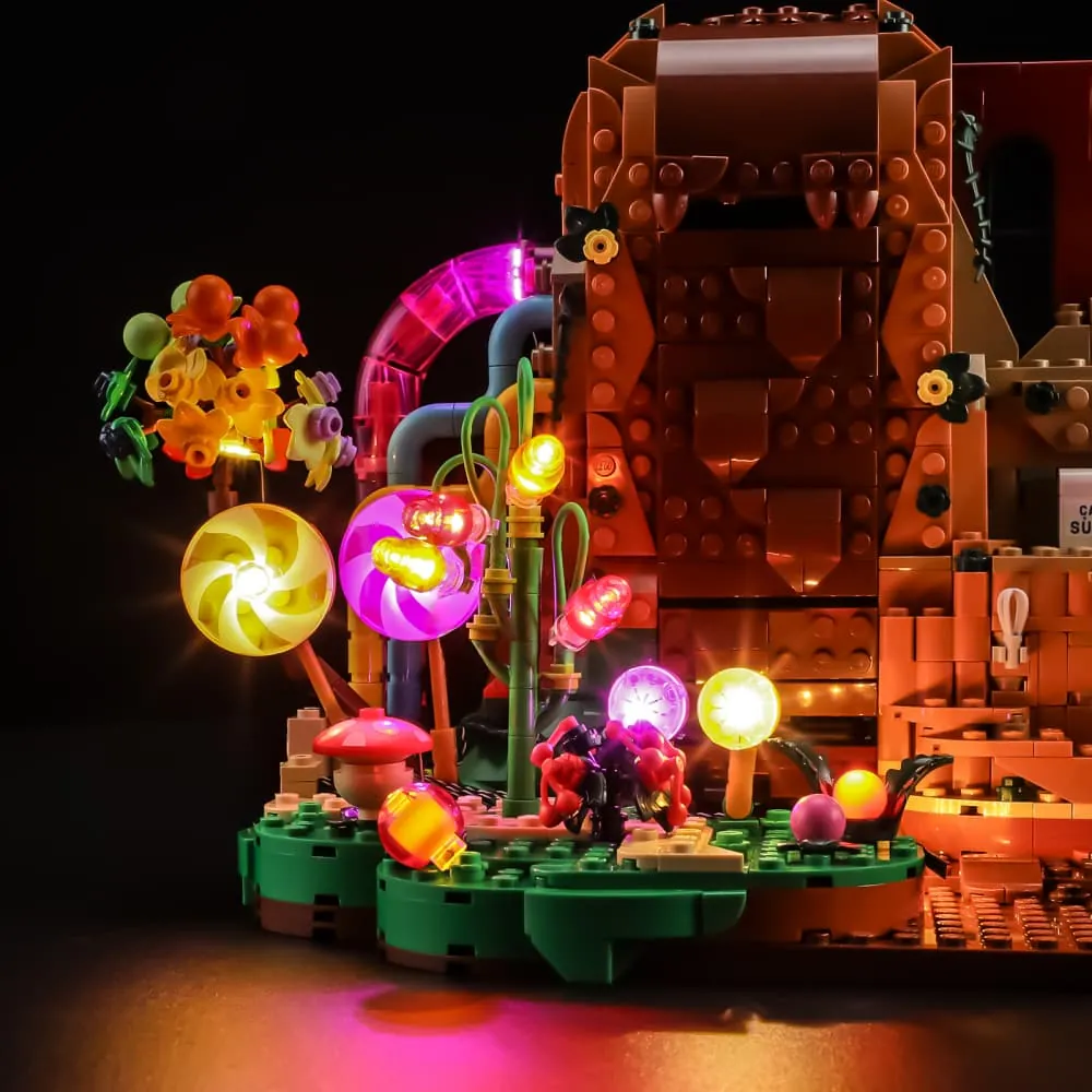 LEGO 21360 with Lightailing lighting