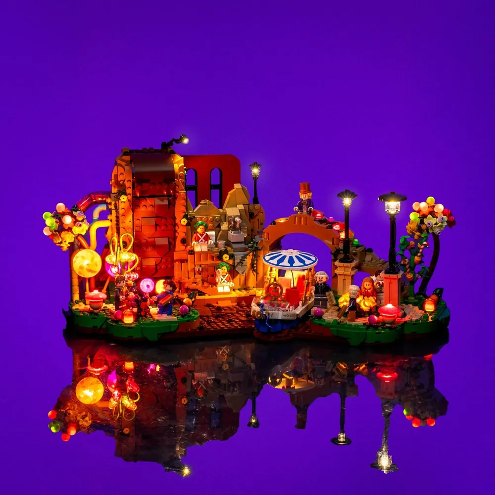Light My Bricks light kit for LEGO Willy Wonka 21360