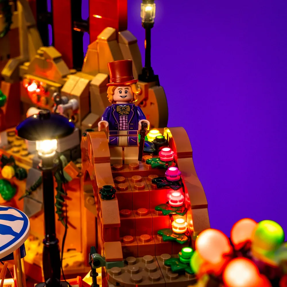 LEGO 21360 with Light My Bricks lighting